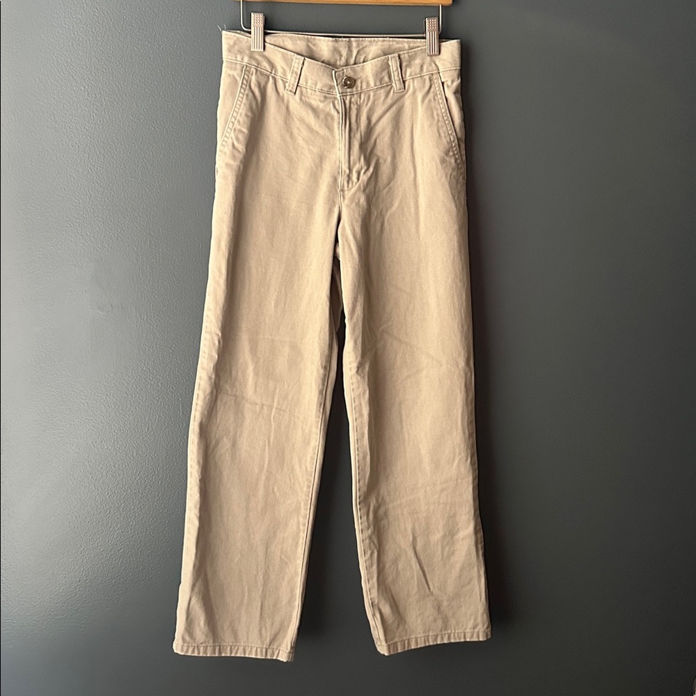 🤎 CHAPS boys khakis pants size 12 youth EUC preppy